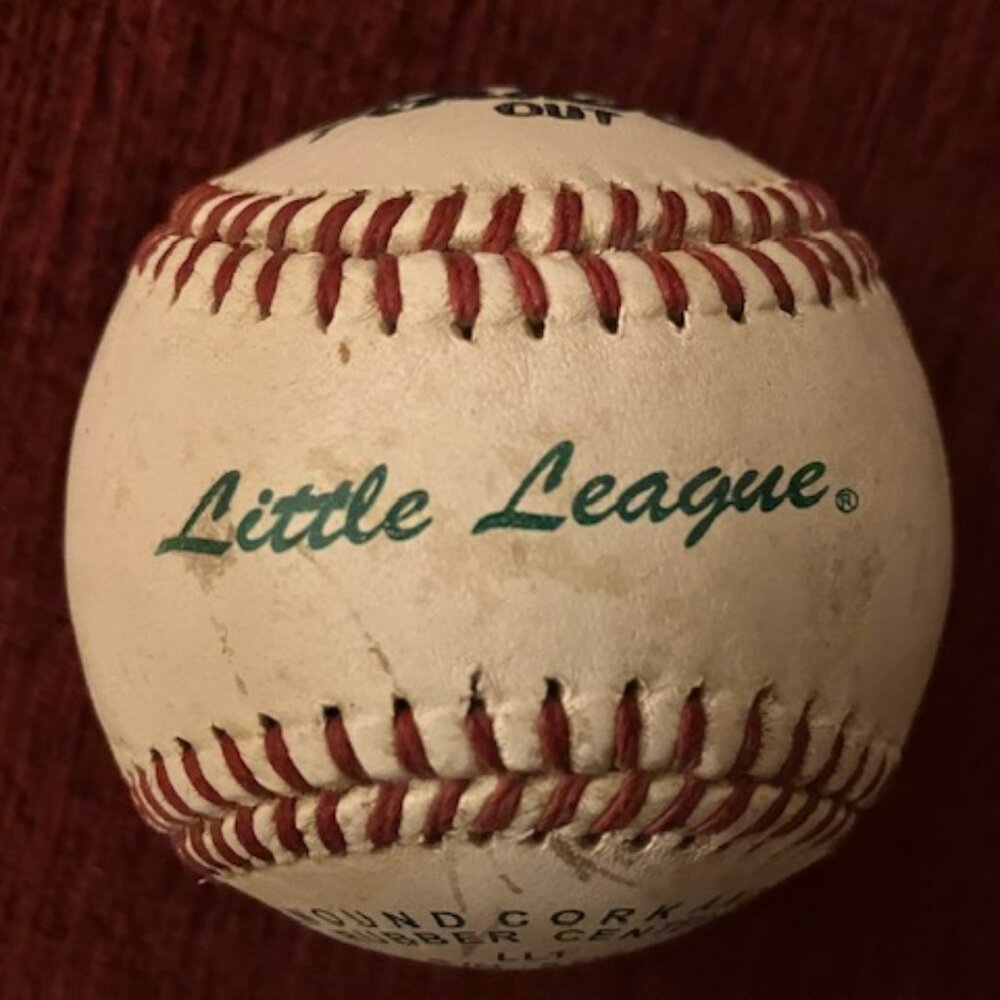 Two Little League Baseballs